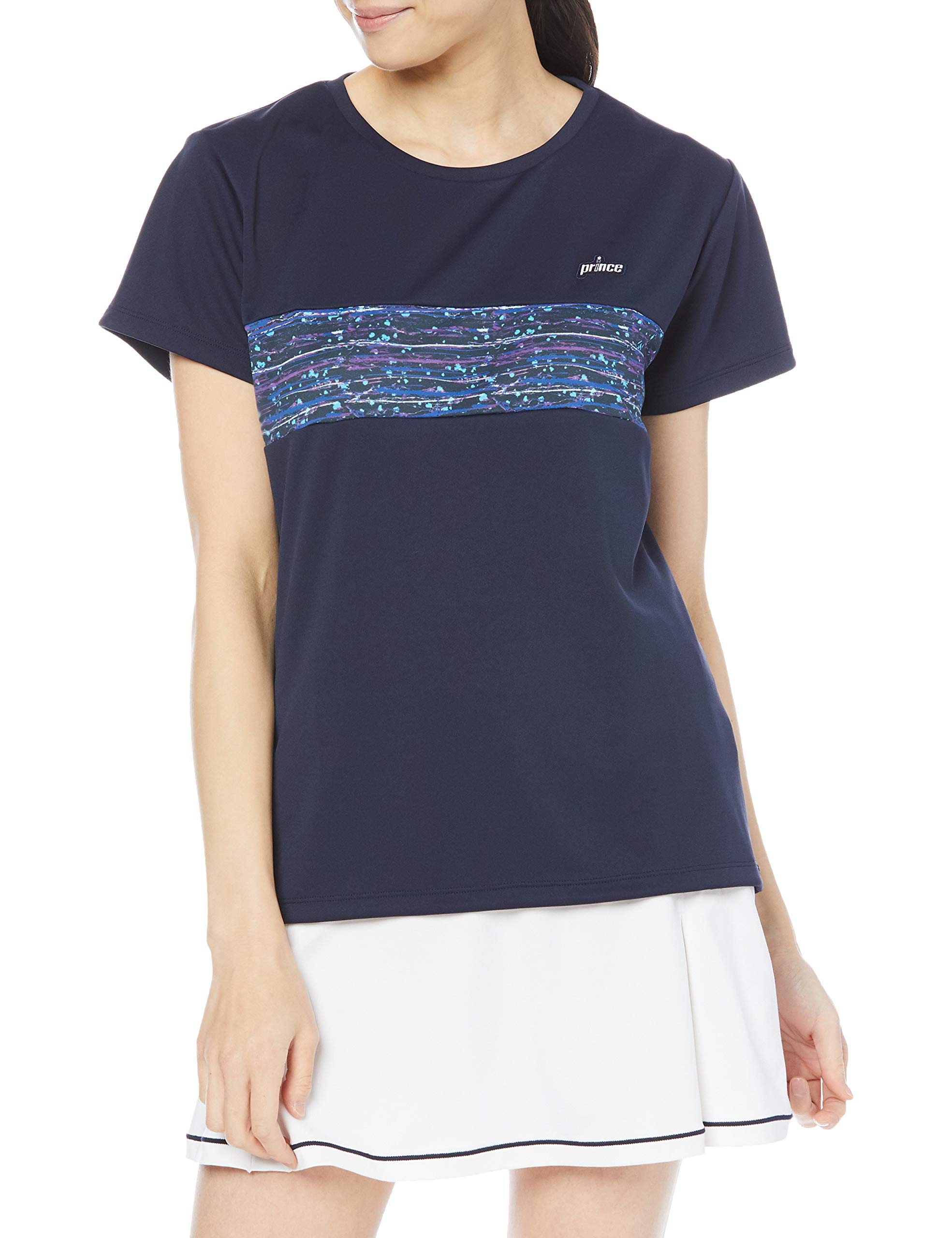 

Tennis Shirt Game Shirt NVY S [Prince] Women s (127)
