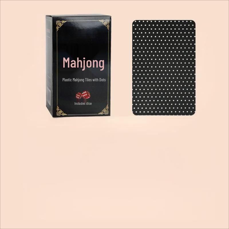 

Brangdy Portable Plastic Mahjong Poker Cards