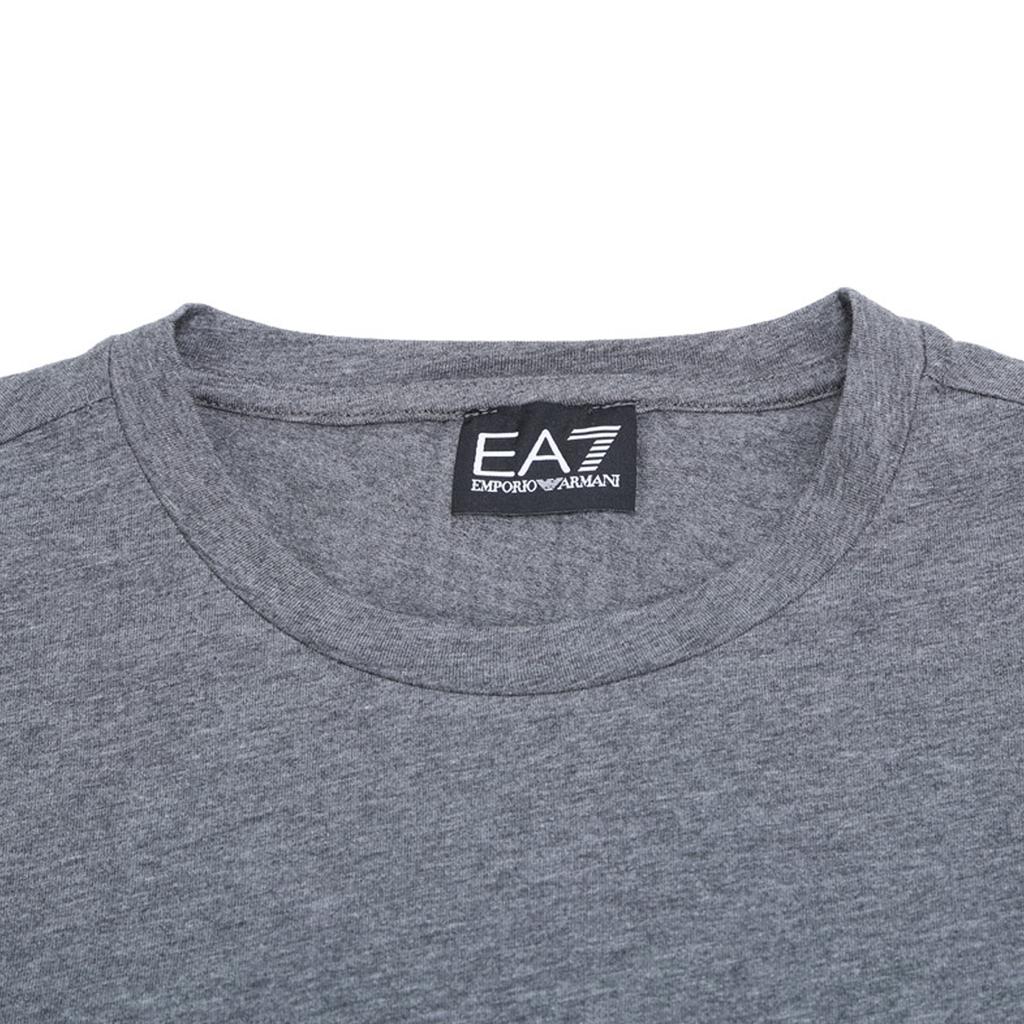 Emporio Armani Logo Pattern Cotton Crew Neck Fitted Short Sleeve T-Shirt Men Tops 6ZPT01-PJ03Z-3925