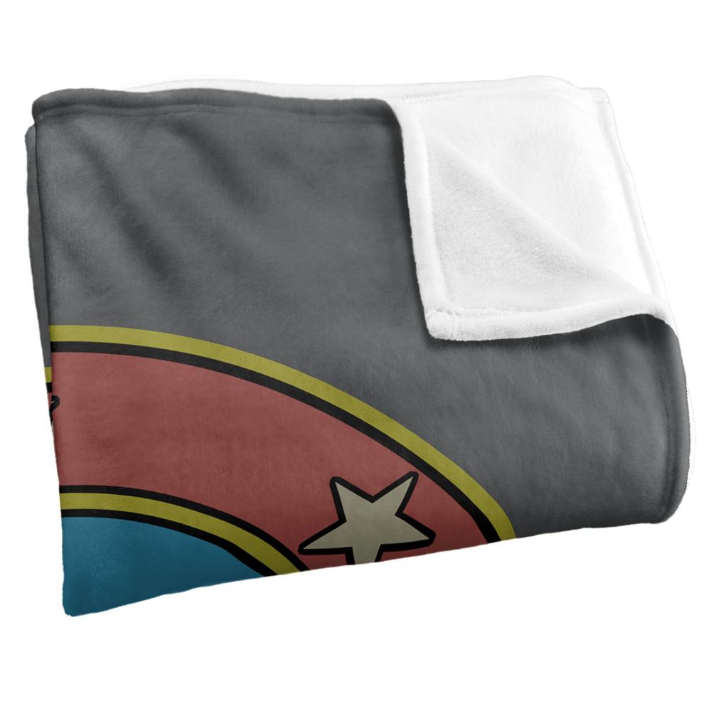 Wonder Woman Vintage Logo Blanket