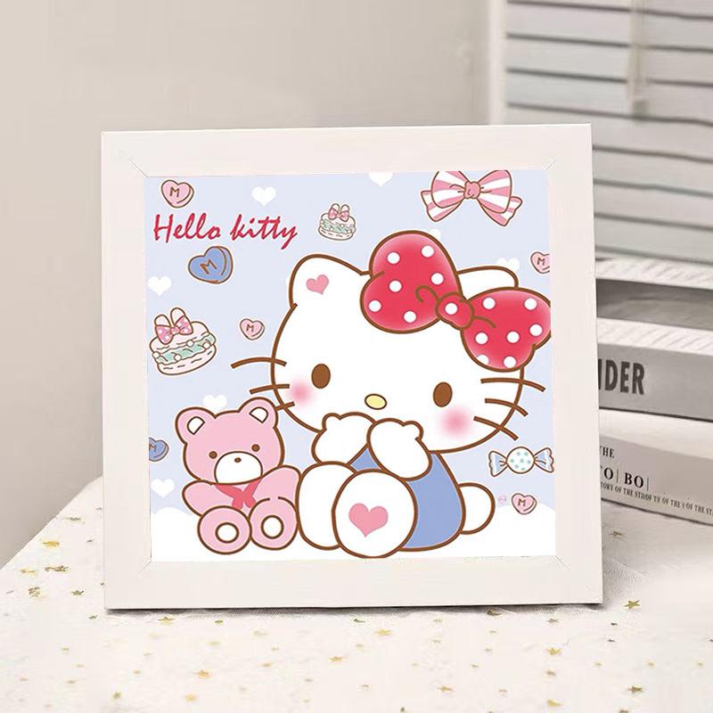 High-End Diamond Painting Diy Van Gogh Starry Sky Cat Creative Handmade Toy Table Decoration Diamond Painting With Frame
