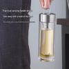 Double-Layer Glass Tea Infuser Bottle