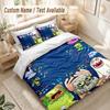 My Singing Monsters Bedding Set, 1 Duvet Cover & 2 Pillowcases Soft Comfortable Bedroom Home Textile Decor