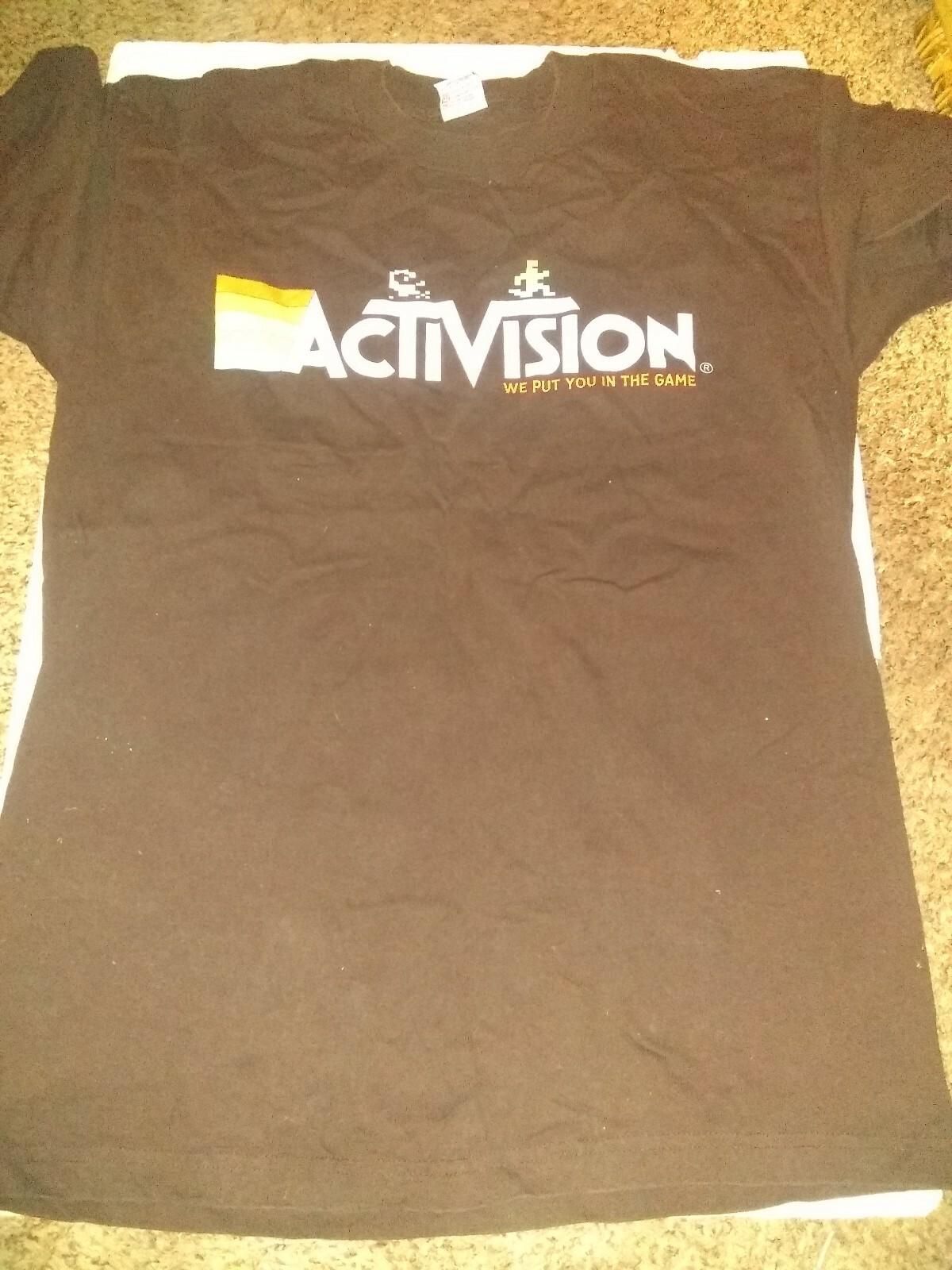 Activision We Put You In The Game Brown Large Shirt L