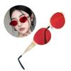 Ovals Metal Frame Sunglasses Unisex Sunglasses Cats Eye Shape Sunglasses for Men and Women