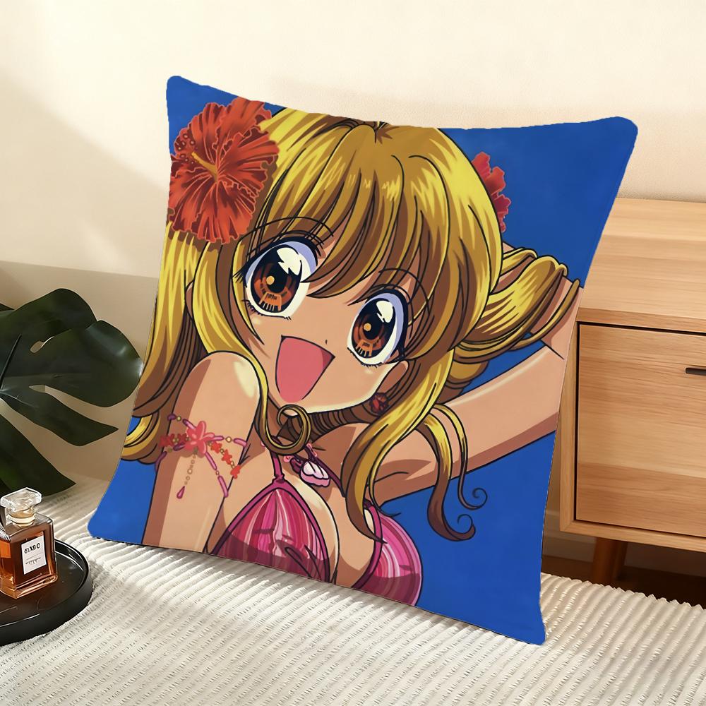 M-Mermaid Melody Pichi Pichi Cushion Cover Soft Short Plush Pillow Cover Smooth Cozy Texture Aesthetic Cushion Case Home Decor