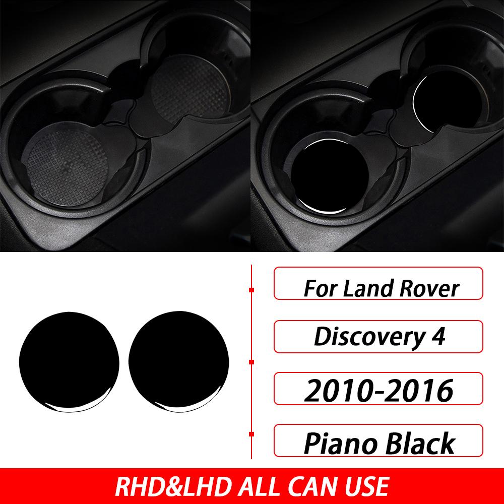 For Land Rover Discovery 4 2010-2016 Carbon Fiber Car Interior Accessories Multimedia Panel Engine Button Cover Trim Sticker