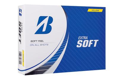 BRIDGESTONE Golf Ball EXTRA SOFT 2023 Model 12 Balls Yellow