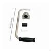 String Trimmer Handle with Clamp Adjustable Grass Auxiliary Ergonomic for