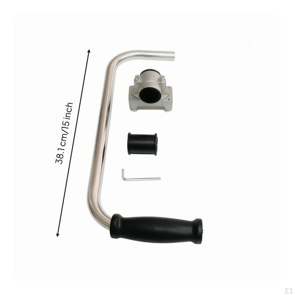 String Trimmer Handle with Clamp Adjustable Grass Auxiliary Ergonomic for