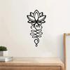 Metal Wall Art, Spiritual 1pc Metal Wall Decoration, Buddhist Symbol Wall Decoration,Housewarming Decoration Wall Hanging