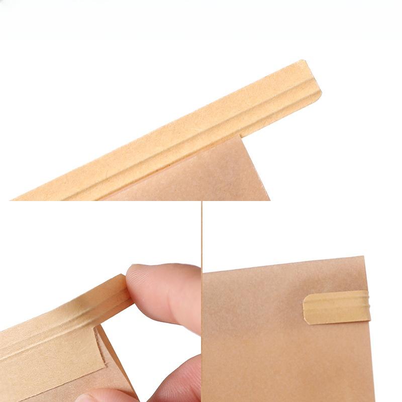 20pcs StoBag Kraft Bakery Bags with Clear Window Reclosable Zipper Bags for Bread Cookies Pastry Candy Cafe Takeout