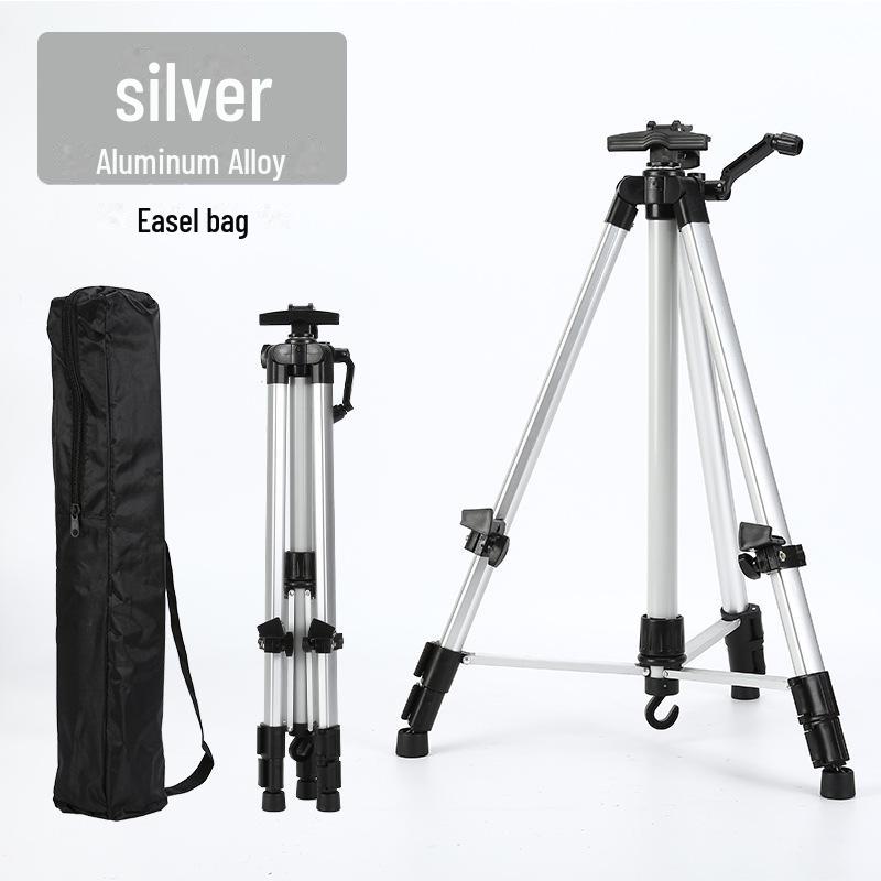 Portable Hand-Cranked Folding Easel for Art Students