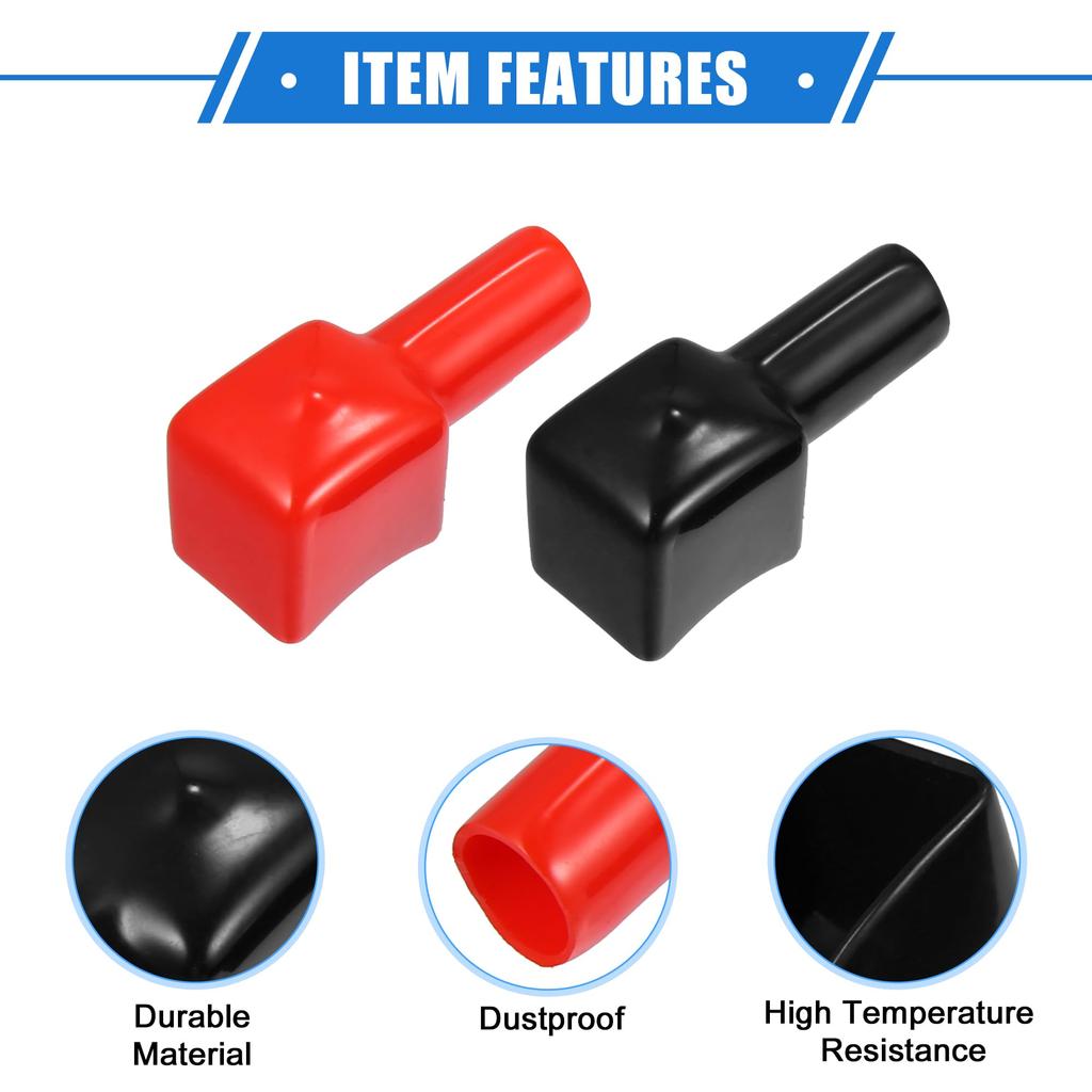 A ABSOPRO Battery Terminal Insulation Cover Battery Terminal Terminal Cover