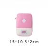 1pc Home First Aid Small Medicine Kit Home Medicine Storage Travel Outdoor Mini Portable Small Box Medical First Aid Kit 4colors