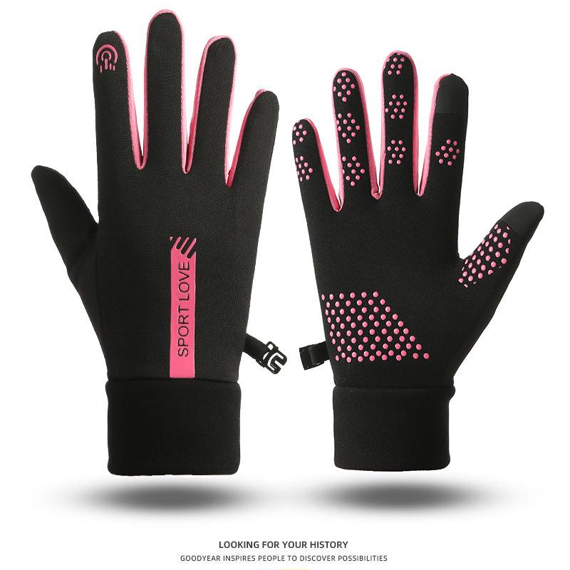 Windproof Waterproof Fleece-Lined Winter Gloves for Men & Women – Touchscreen Sports Gloves for Cycling, Skiing & Cold Weather