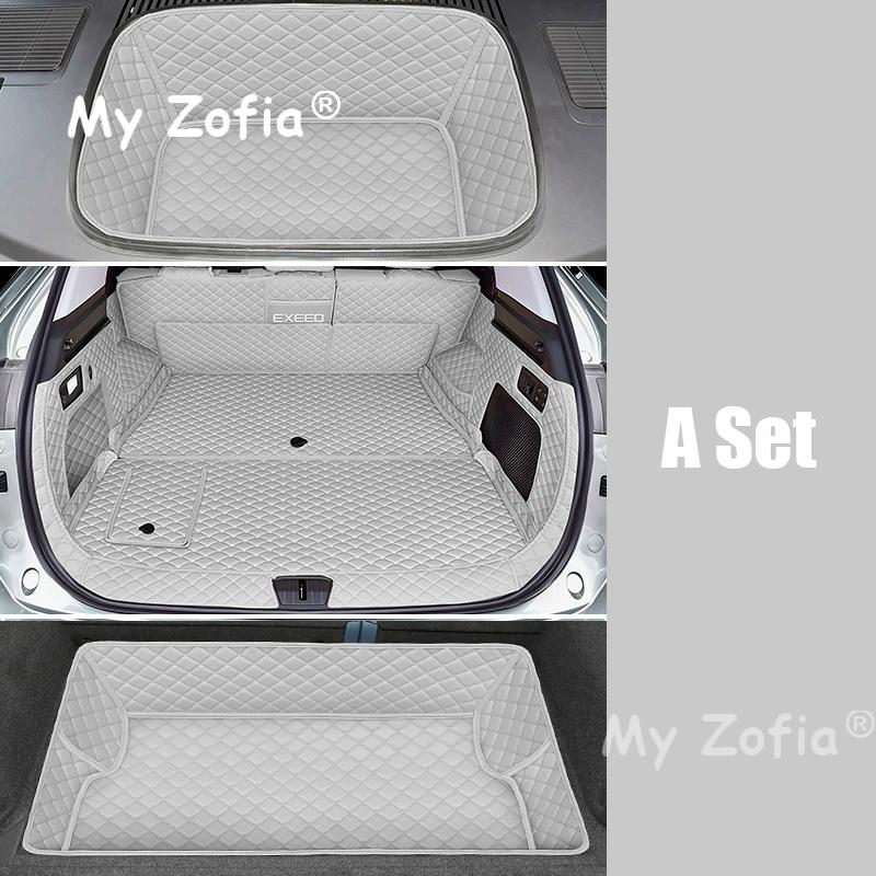 For EXLANTIX ET EXEED STERRA ET 2024 2025 Car Custom Trunk Mats Leather Durable Cargo Liner Boot Carpets Cover Accessories