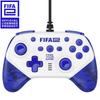 Offisielt lisensiert FIFAe Wired Controller White Switch [FIFAe-produkt] (for SWITCH/PC) -