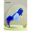 Jouet d'oiseau en peluche interactif parlant pour chats, avec des gazouillis réalistes, fabriqué en fibre synthétique avec des plumes artificielles, aucune pile requise