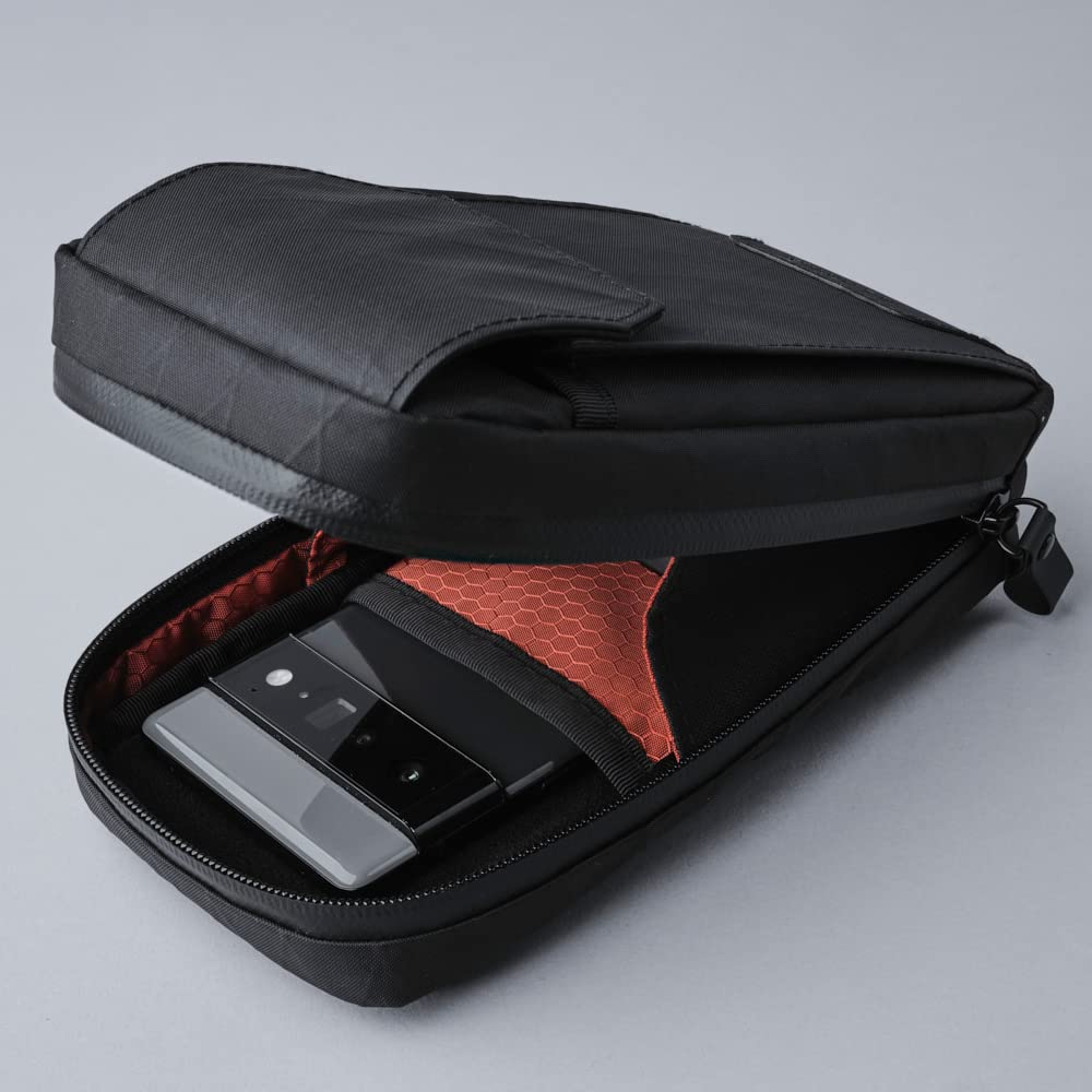 ALPAKA MODULAR SLING Smartphone Pouch/Shoulder Bag, Stylish, Simple, Water-Repellent (Orange)