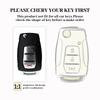 TPU Car Flip Key Case Cover Shell For SsangYong Kyron 2 Sanka Actyon Korando Tivoli 2020 Musso Korea Car Key Fob Bag Accessories