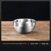 304 Stainless Steel Double-Layer Insulated Bowl