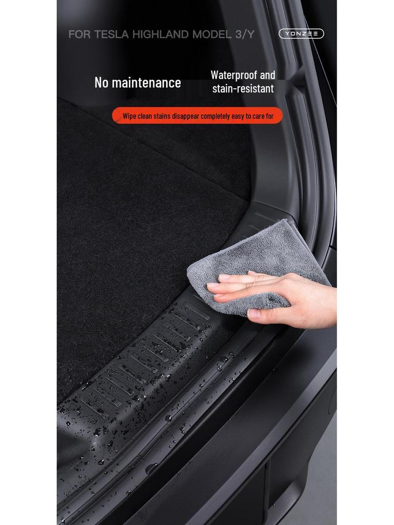 Tesla Model 3/Y/YL Trunk Sill Protector & Tailgate Cover Accessories