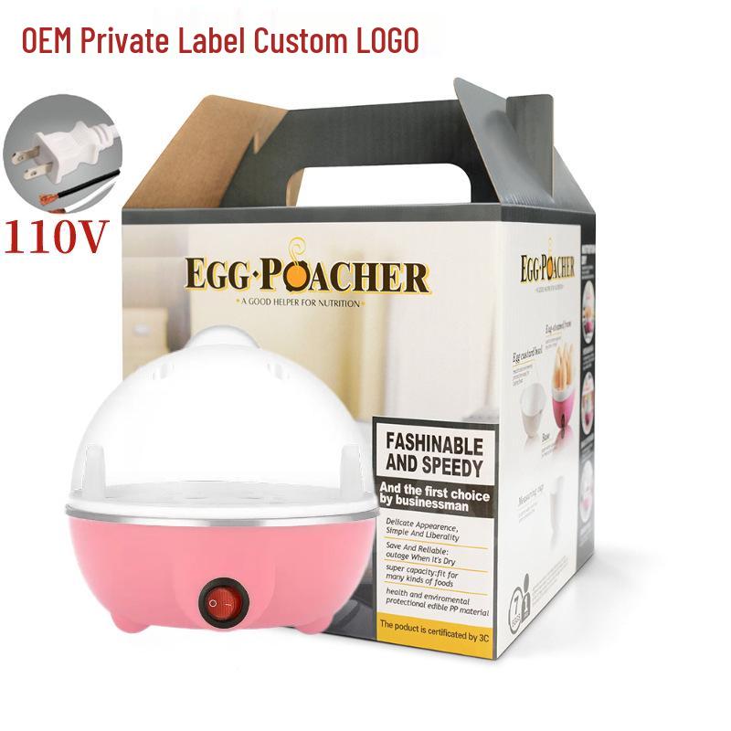 Mini Multi-Functional Egg Steamer with Automatic Power-Off for Household Use