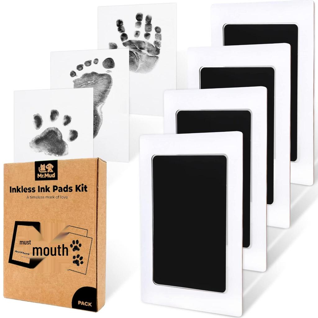 Pet Paw Print Memorial Tabletop Decoration for Cats and Dogs