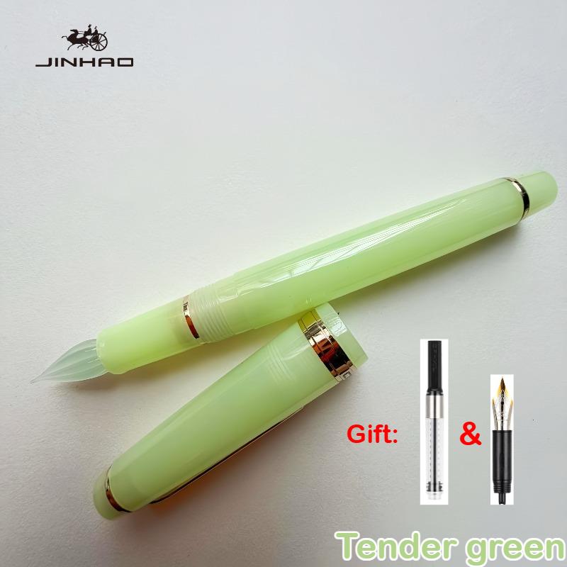 JINHAO 82 Glass Dip Pens One Stroke Two Styles with Fountain Pen Nib Ink Converters Calligraphy Pen Stationery School Supplies