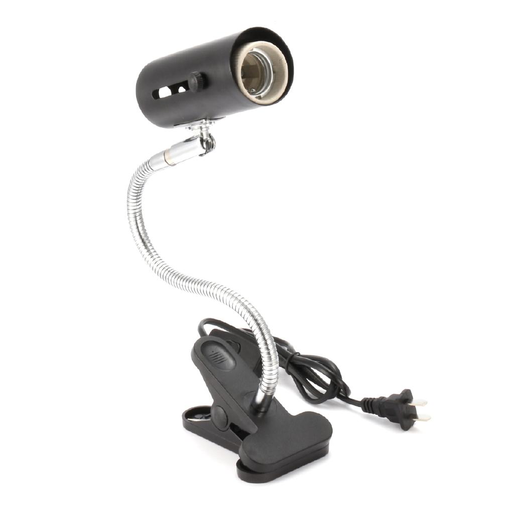 Reptile Light Metal Ceramic Heat UV UVB Lamp Light Holder Clamp For Fish Tank Brooder Tortoises Lizards Reptile E27 300W