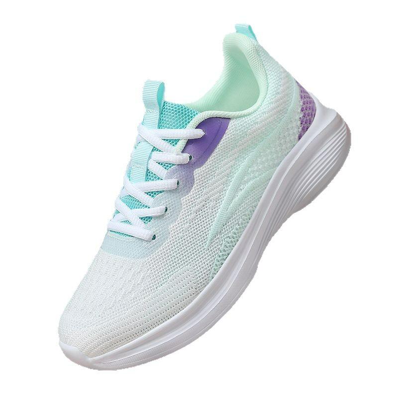 Brand sports shoes women's shoes spring new mesh breathable casual running shoes lightweight soft-soled shoes shock-absorbing running shoes