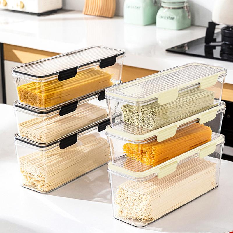 Multi Functional Refrigerator Fresh-keeping Box Moisture and Insect Proof Large Capacity Pasta Storage Box Household Sealed Box