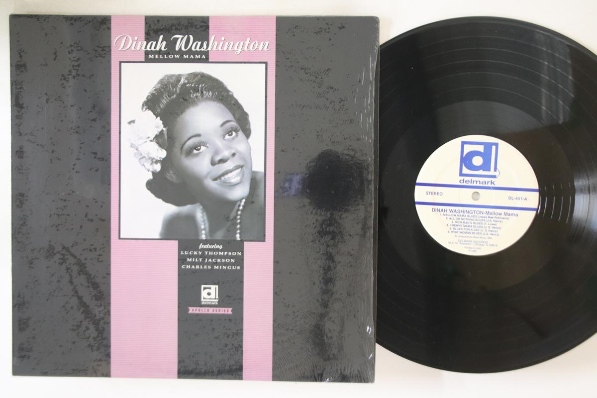 

LP Record DINAH WASHINGTON - Mellow Mama DL451 DELMARK 1992 US Jazz Used