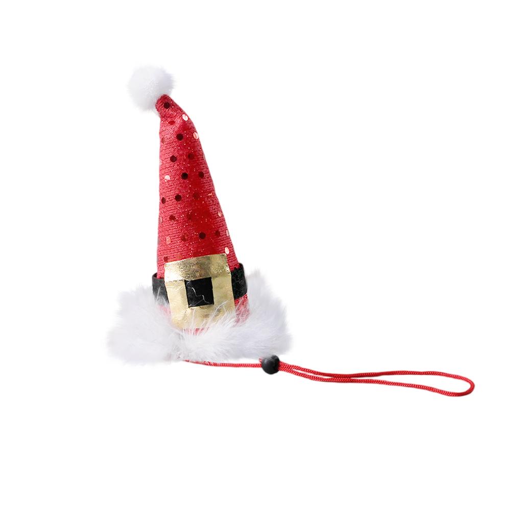 Weihnachts-Haustierhüte für Katzen und Hunde Weihnachtsdekorationshüte Haustierbedarf Kreative Niedliche Weihnachtshüte