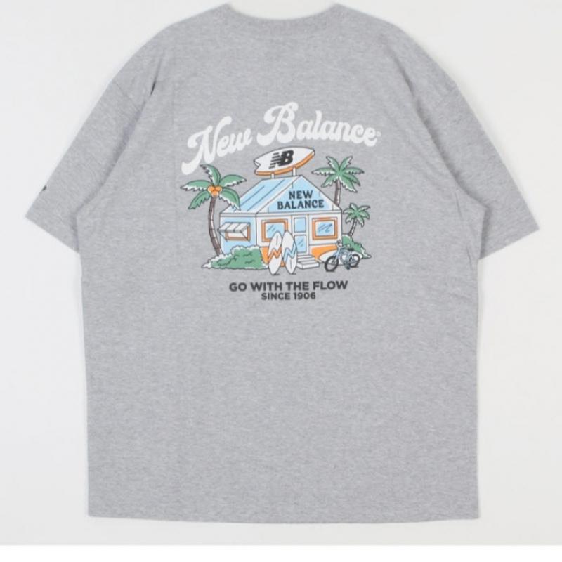 New Balance Short Sleeve Tee Lqj Nbnefco243 Ac Uni Nb Boy Board Shop Ban