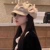 Cloud Hat Female Pleated Bag Face Showing Face Small Octagonal Hat Travel Daily Casual Beret