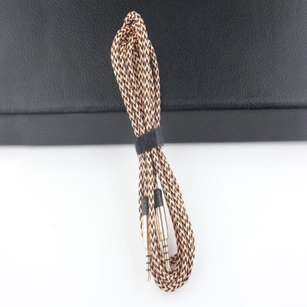 Line Speaker Wire Car AUX Cable Audio Adapter Cord Headphone Extension Cord 3.5mm Audio Cable