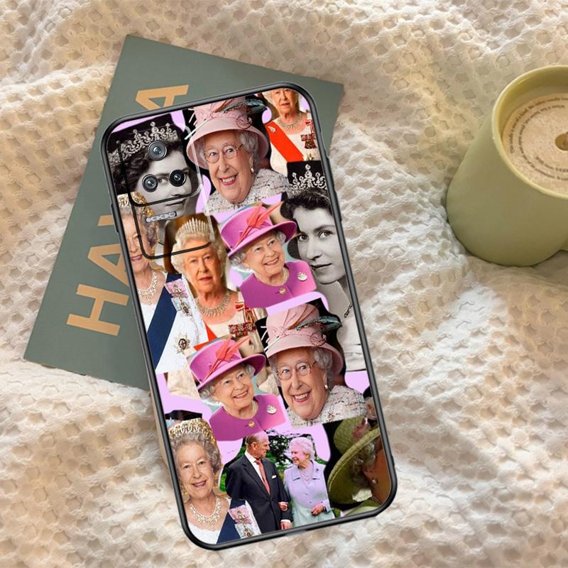 Queen Elizabeth II Case For Xiaomi 14T 13T Pro 11T 12T 13 14 15 Ultra POCO X7 Pro X3 X5 X6 F5 F6 M6 Pro Cover