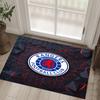 Rangers FC Design Crystal Velvet Carpet Cozy Non?Slip Printed Rug For Bedroom Living Room Entrance
