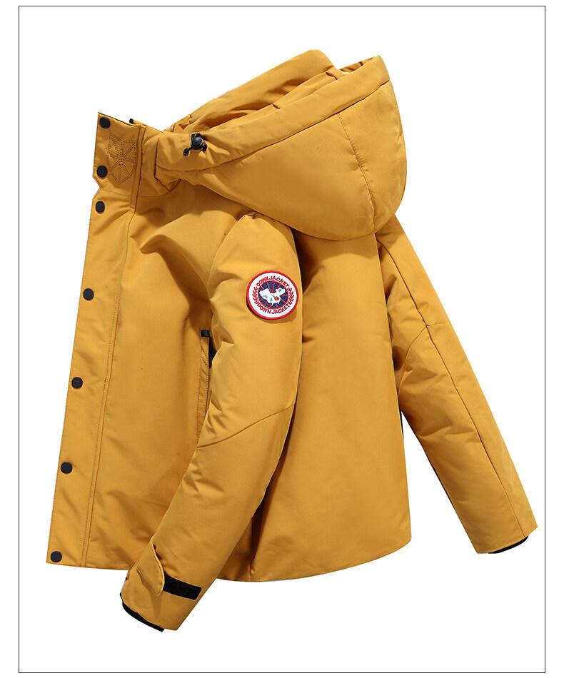 2022 Men's Winter Thick Down Jacket - Couple Style White Duck Down Outdoor Workwear