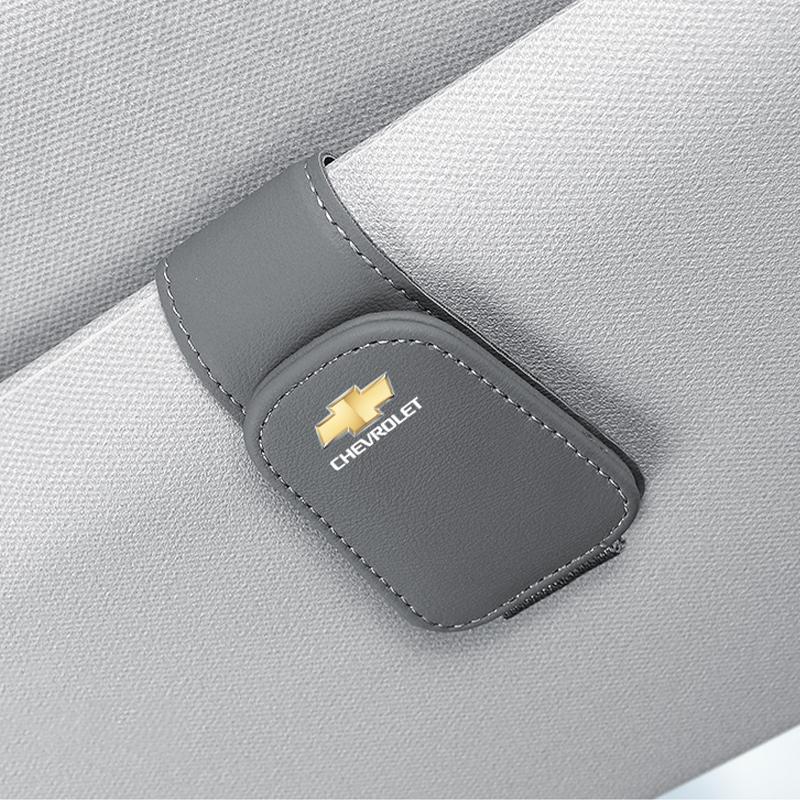 Car Interior Sun Visor Eyeglasses Holder Sunglasses Clip For Chevrolet Sail Aveo Colorado Cobalt Silverado Beat Equinox Tahoe
