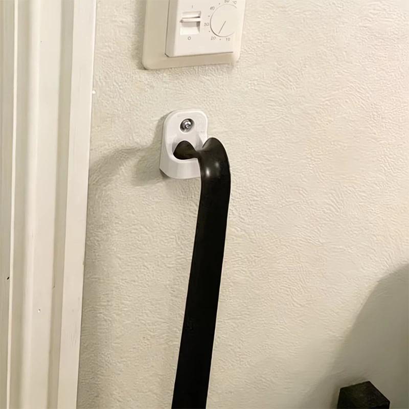 Durable Shoehorn Hook Screws Perfect for Utility and Bathroom Storage Needs