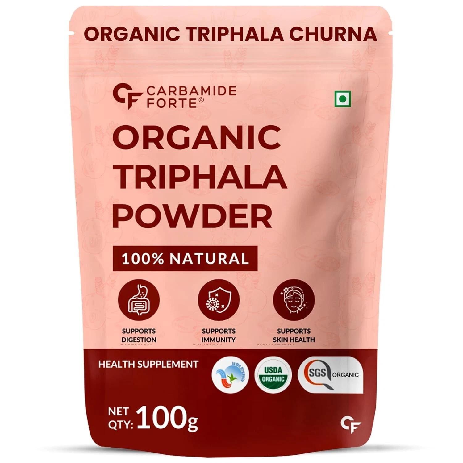 

Carbamide Forte Triphala Churna Powder With Swarna Amalaki,Haritaki & Bibhitaki