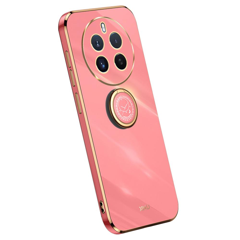 XINLI Etui z podpórką do Realme 12 Pro 5G/12 Pro+ 5G TPU Galwanizowany Pokrowiec na Telefon