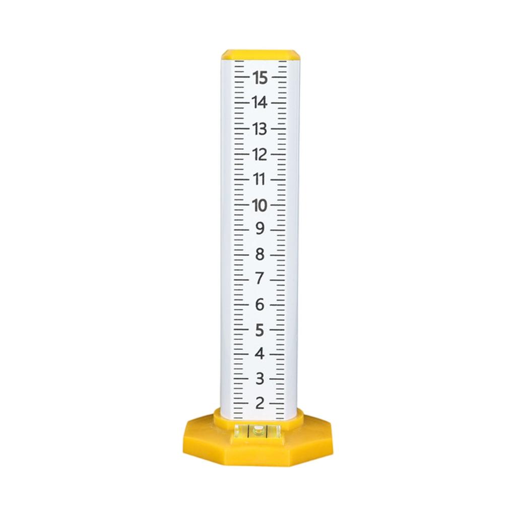 Leveling Ruler High Precision for Tile Laying Aluminum Alloy Measuring Tool Professional Masonry Trowel for Floor Alignment