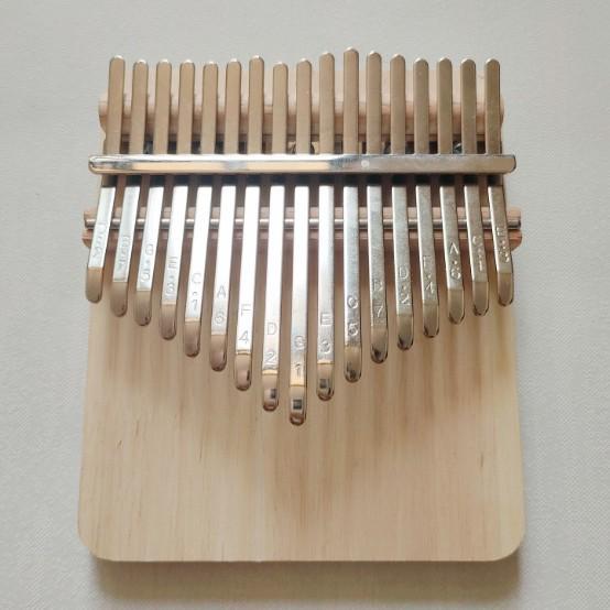Калимба, 17-нотный/21-нотный маленький музыкальный инструмент