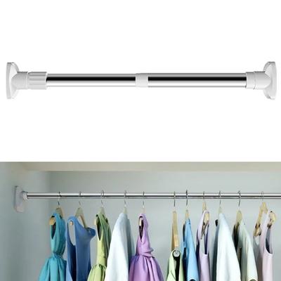 Colgador de Barra Ajustable Colgador de Barra Ajustable sin Taladro Barra Ajustable Multifuncional