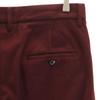 Jieda Made In Japan Gabardine Tuck Slacks Pants 2 Bordeaux Men's Used