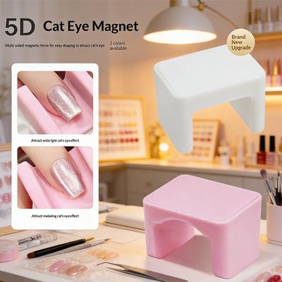 Hocheffizientes Katzenaugen-Nagelwerkzeug mit automatischer Absaugung und starkem Magnet für 5D-Lichteffekt, perfekt für Nagelstudio und Heimgebrauch